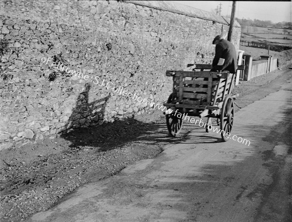 FARMER DONKEY AND CART